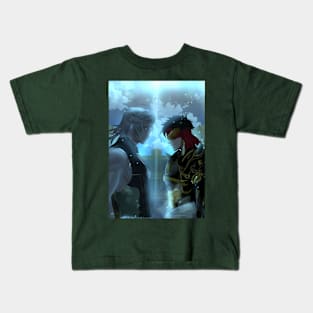 Hades vs Qin Shi Huang - Shuumatsu no Valkyrie, record of ragnarok, buddha, usachan, shiva, adam, shuumatsu no valkyrie, record of ragnarok season 2, ragnarok, valkyrie, beelzebub, poseidon, otaku, jack the ripper,qin shi huang, zerofuku Kids T-Shirt